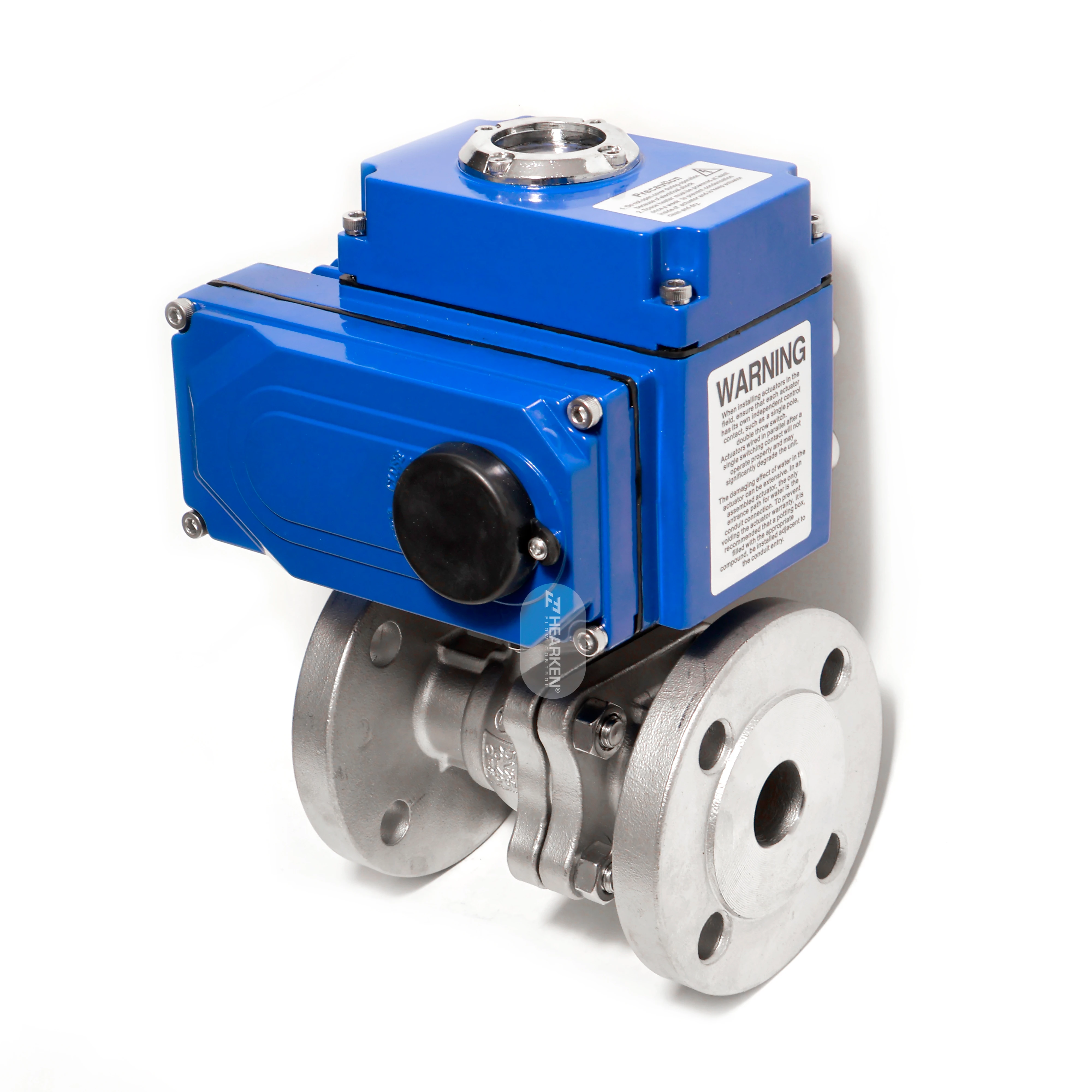 HEA  2-Way Flange Stainless Steel Motorized Ball Valve