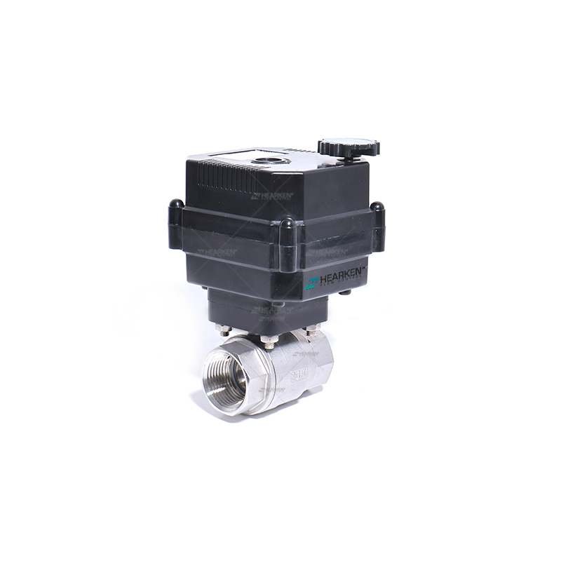 3/4” Stainless Steel Motorized Ball Valve 9-24V AC