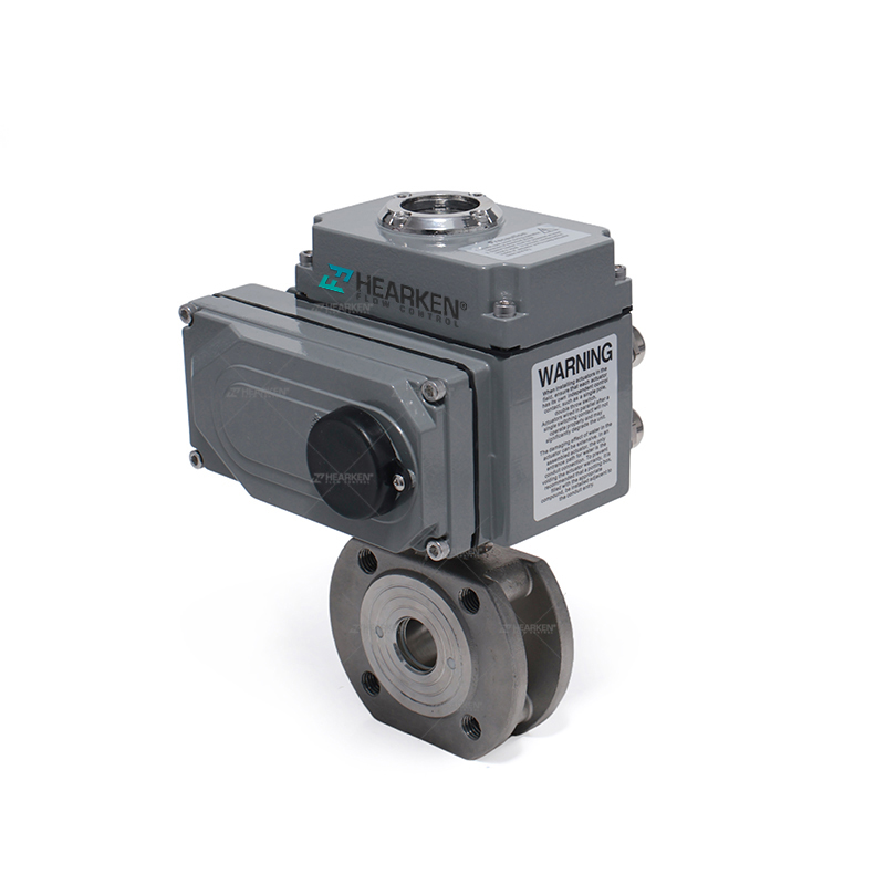 Wafer Type Electric Actuated Ball Valve